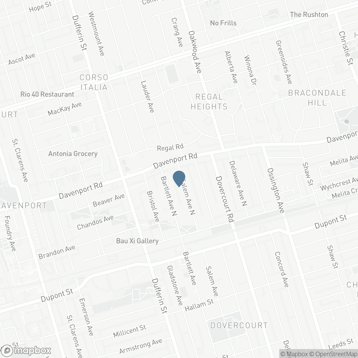 502 SALEM AVENUE N, Toronto, Ontario M6H 3E1